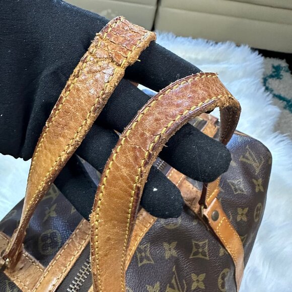 Authentic Vintage Louis Vuitton Sac Souple 35 Boston Bag - Discontinued Gem - Picture 8 of 15